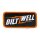 Biltwell Bolt patch 3,5" black/orange/white