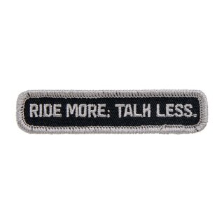 Biltwell Talk Less patch 3,5" black/grey