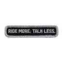 Biltwell Talk Less patch 3,5" black/grey