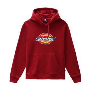 Dickies Icon logo hoodie biking red