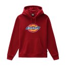 Dickies Icon logo hoodie biking red