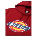 Dickies Icon logo hoodie biking red