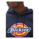 Dickies Icon logo hoodie navy blue