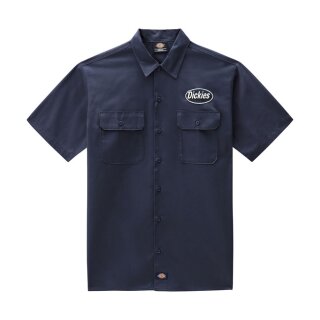 Dickies Saxman shirt navy blue