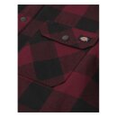 Dickies Sherpa Lined sacramento shirt maroon