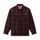 Dickies Sherpa Lined sacramento shirt maroon