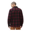 Dickies Sherpa Lined sacramento shirt maroon