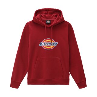Dickies Icon Logo ladies hoodie biking red