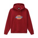 Dickies Icon Logo ladies hoodie biking red