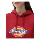Dickies Icon Logo ladies hoodie biking red