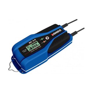 Shido, dual battery charger 12V/6V DC 4.0 (UK)