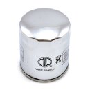 MIW, spin-on oil filter. Chrome