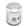 MIW, spin-on oil filter. Chrome