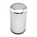 MIW, spin-on oil filter. Chrome