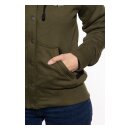 Queen Kerosin No gas No glory hoodie olive