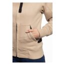Queen Kerosin QK Heart hoodie beige