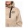 Queen Kerosin QK Heart hoodie beige