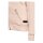 Queen Kerosin QK Heart blanko hoodie beige