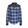 Queen Kerosin Blanko workwear shirt white/petrol