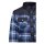 Queen Kerosin Blanko workwear shirt white/petrol