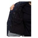 Queen Kerosin Blanko workwear shirt white/petrol