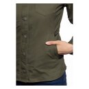 Queen Kerosin Blanko workwear shirt olive
