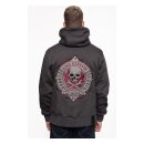 King Kerosin Loud and Dirty hoodie grey