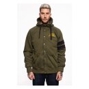 King Kerosin Speedway Kings hoodie olivine