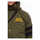 King Kerosin Speedway Kings hoodie olivine