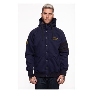 King Kerosin Race Team hoodie darkblue