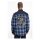 King Kerosin Chopper till… workwear shirt blue/white