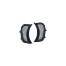 Mesh Headlight Vent Accent Black Satin