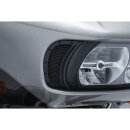 Mesh Headlight Vent Accent Black Satin
