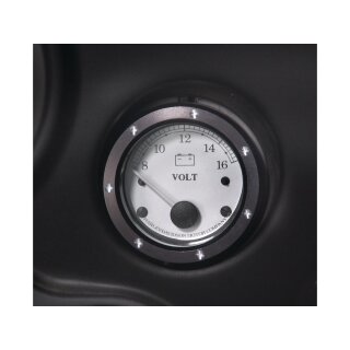 Custom Gauge Bezel Dimpled Black