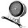 2 1/2" Mini Speedometer Kit Scale: mph; Scale Color: black; Ratio: 2240:60 Chrome 63.5 mm