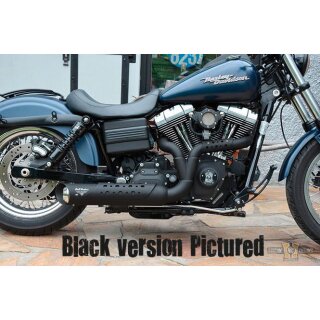 Skull Headers E3 Bomb Kevt Style Hole Exhaust System Show Chrome