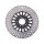 Nitro-18 2-Piece Brake Rotor Black Stainless Steel 11,8" Front
