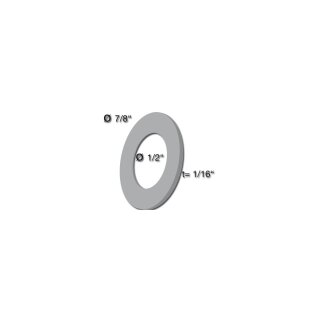 R/T +.001 SHOULDER VALVE GUIDE Overzize Shoulder Valve Guide
