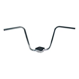 410 Ape Hanger Handlebar Non-Dimpled Chrome 1"