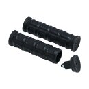 Dillinger Open Ends Grips Black 7/8" Satin Cable...