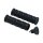 Dillinger Open Ends Grips Black 7/8" Satin Cable operated Throttle By Wire