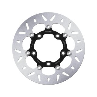 Disc Round DF FLV Floating Brake Disc 5-Hole Black Rear