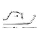 Independent Dual Headers for Softail Chrome