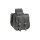 Braided Straight Saddlebags Black