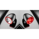 Bullet 1000 RB LED Taillight Chrome Chrome LED
