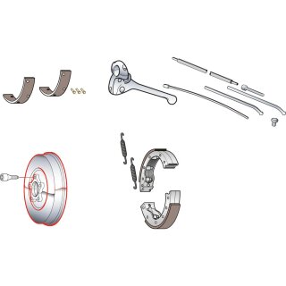 BRAKE DRUM 67-71