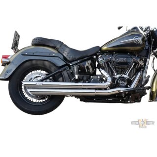 Top Chopp Classic Slant Exhaust System Polished