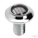 Radius Breather Bolts 3/8"-17 Chrome