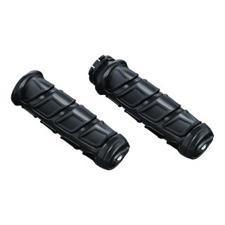 Kinetic Grips Black 1" Gloss Cable operated