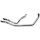 Gooseneck 2-Piece Exhaust Chrome